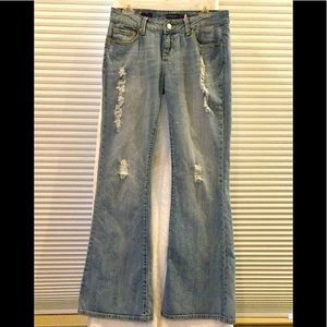 WOMEN’S VIGOSS MIAMI FLARE JEANS. SIZE 5